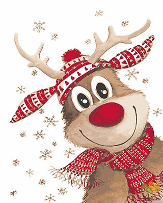 Cartoon Paint By Numbers Kits UK GX25769