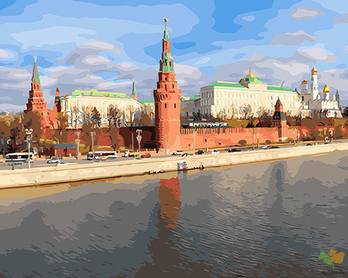 City Paint By Numbers Kits UK GX25793