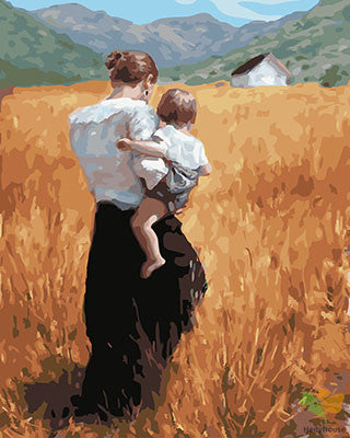 Portrait Paint By Numbers Kits UK GX25807