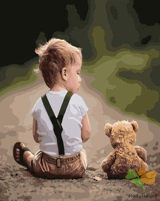 Portrait Paint By Numbers Kits UK GX25831