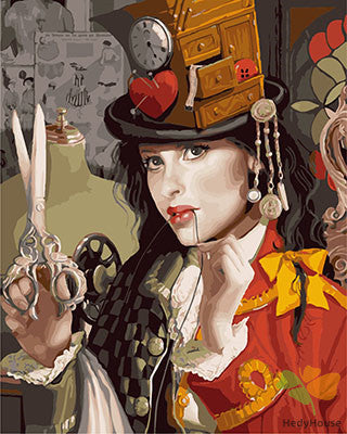 Portrait Paint By Numbers Kits UK GX25880