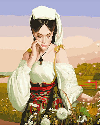 Portrait Paint By Numbers Kits UK GX25921