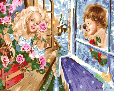 Portrait Paint By Numbers Kits UK GX25940