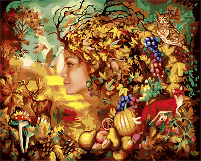 Fantasy Paint By Numbers Kits UK GX25944
