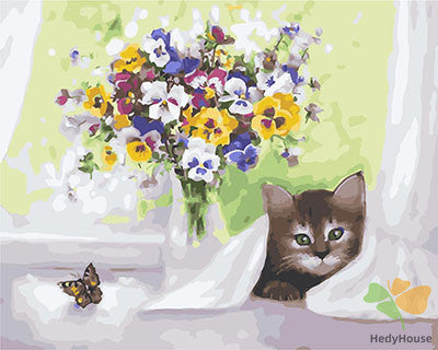 Cat & Dog Paint By Numbers Kits UK GX26001