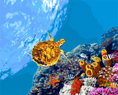 Animal Paint By Numbers Kits UK GX26031