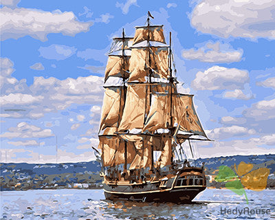 Seascape Paint By Numbers Kits UK GX26061