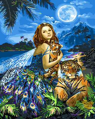 Portrait Paint By Numbers Kits UK GX26142