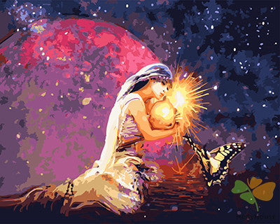 Portrait Paint By Numbers Kits UK GX26154