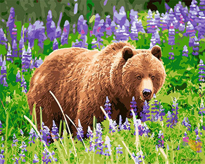 Animal Paint By Numbers Kits UK GX26163