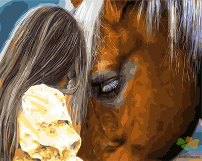 Animal Paint By Numbers Kits UK GX26172