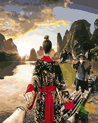 Portrait Paint By Numbers Kits UK GX26287