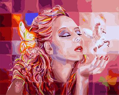 Portrait Paint By Numbers Kits UK GX26300