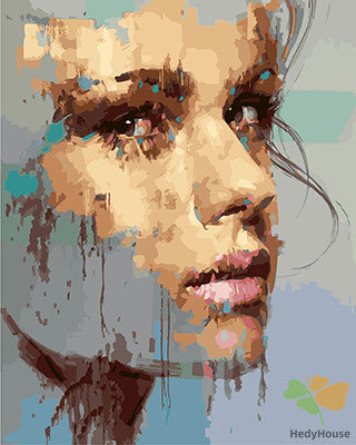 Portrait Paint By Numbers Kits UK GX26316