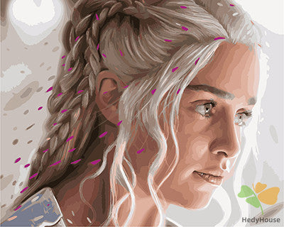 Portrait Paint By Numbers Kits UK GX26341