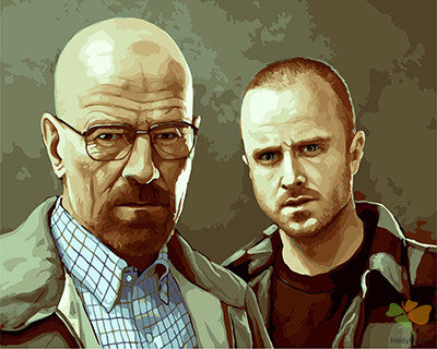 Portrait Paint By Numbers Kits UK GX26342