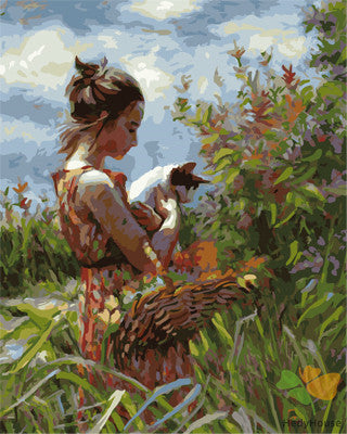 Portrait Paint By Numbers Kits UK GX26458