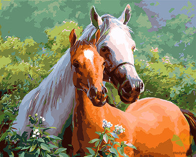 Animal Paint By Numbers Kits UK GX26478