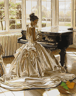 Portrait Paint By Numbers Kits UK GX26509