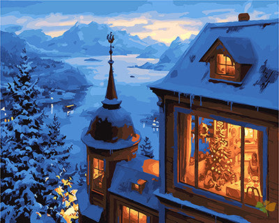 City Paint By Numbers Kits UK GX26526