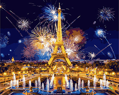 City Paint By Numbers Kits UK GX26543