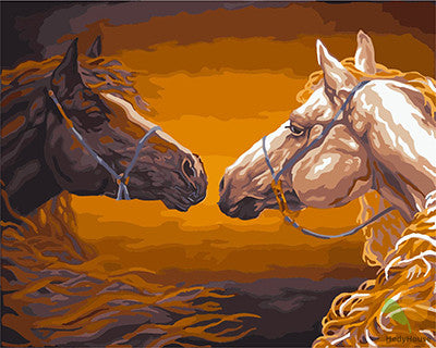 Animal Paint By Numbers Kits UK GX26544