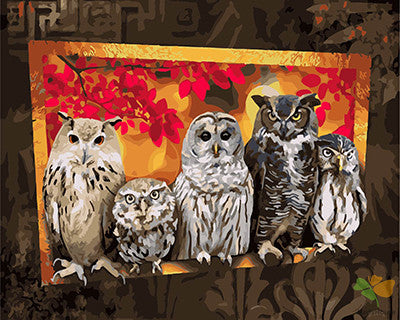 Animal Paint By Numbers Kits UK GX26564