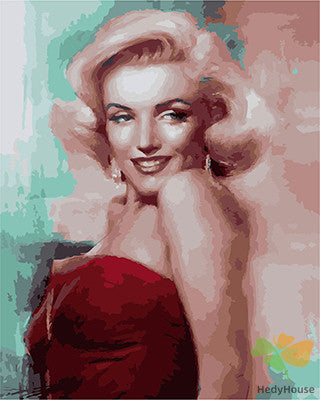 Portrait Paint By Numbers Kits UK GX26576