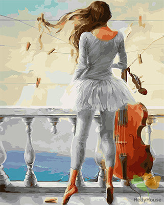 Portrait Paint By Numbers Kits UK GX26579