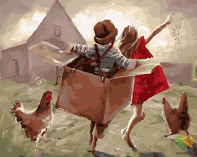 Portrait Paint By Numbers Kits UK GX26657