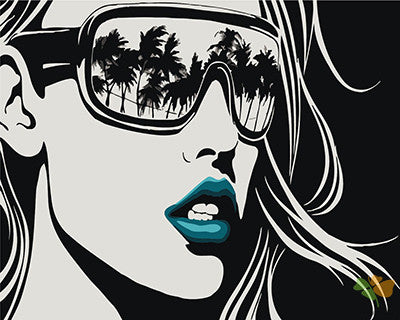 Portrait Paint By Numbers Kits UK GX26682