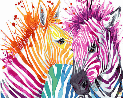 Colorful Paint By Numbers Kits UK GX26689