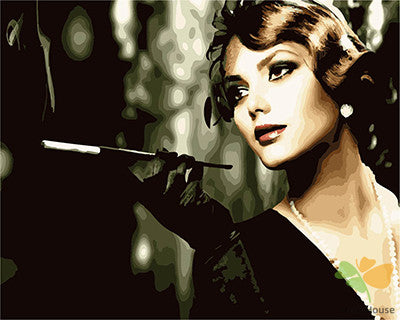 Portrait Paint By Numbers Kits UK GX26692