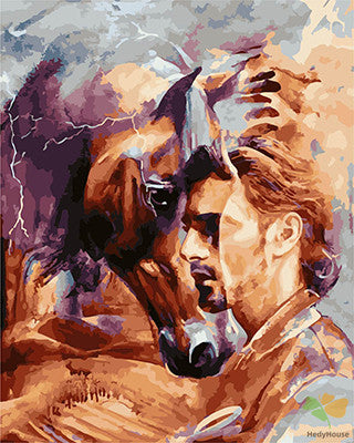 Portrait Paint By Numbers Kits UK GX26697