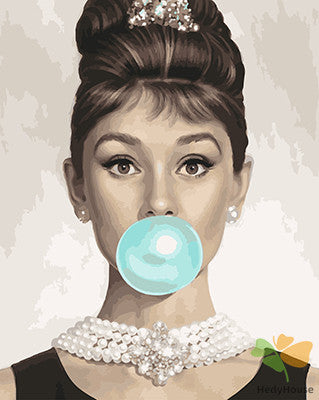 Portrait Paint By Numbers Kits UK GX26712