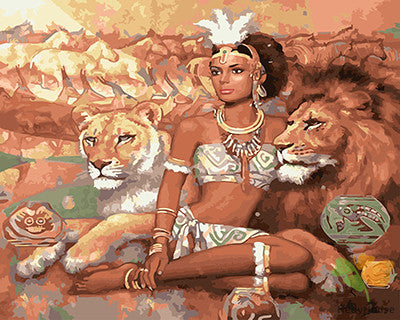 Portrait Paint By Numbers Kits UK GX26727