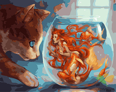 Cat & Dog Paint By Numbers Kits UK GX26732