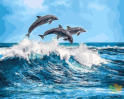 Animal Paint By Numbers Kits UK GX26749