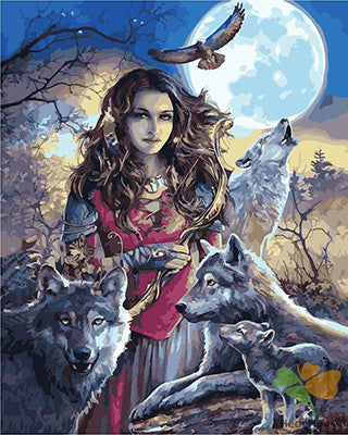 Portrait Paint By Numbers Kits UK GX26752