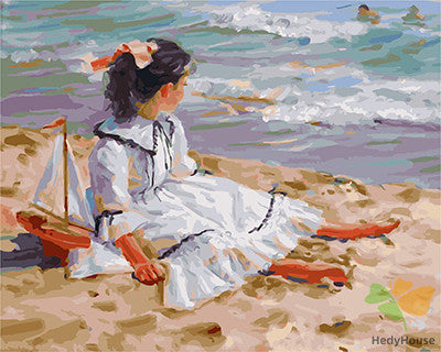 Portrait Paint By Numbers Kits UK GX26769