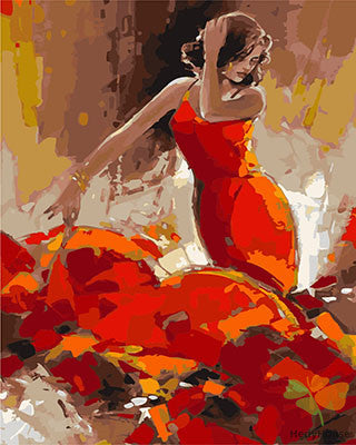 Portrait Paint By Numbers Kits UK GX26937