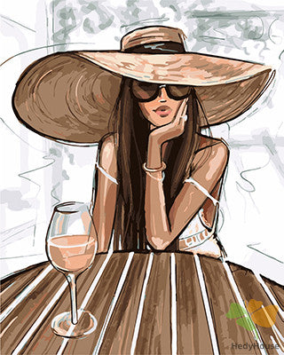 Portrait Paint By Numbers Kits UK GX26963