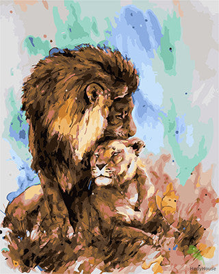 Animal Paint By Numbers Kits UK GX26964