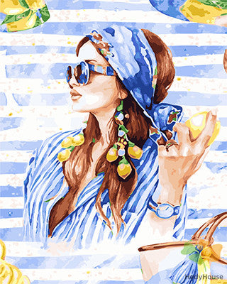 Portrait Paint By Numbers Kits UK GX27016