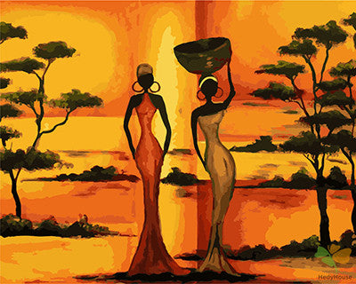 Portrait Paint By Numbers Kits UK GX27081