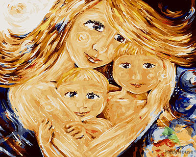 Portrait Paint By Numbers Kits UK GX27087