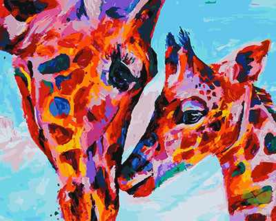 Animal Paint By Numbers Kits UK GX27090