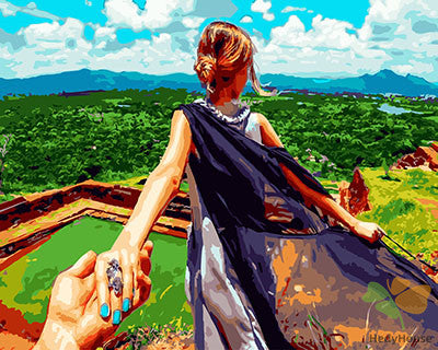 Portrait Paint By Numbers Kits UK GX27096