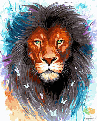 Animal Paint By Numbers Kits UK GX27097