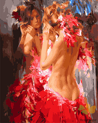 Portrait Paint By Numbers Kits UK GX27119